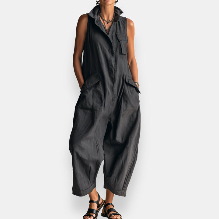 Combinaison Constance · oversize, sans manches, col montant
