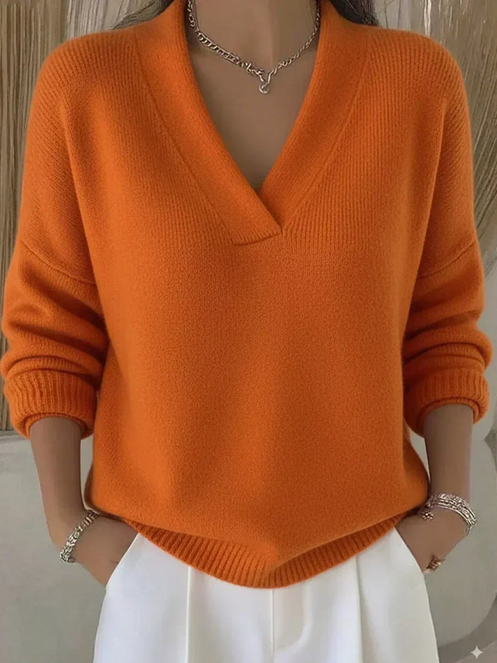 Vivelle · Pull Décontracté à Col en V