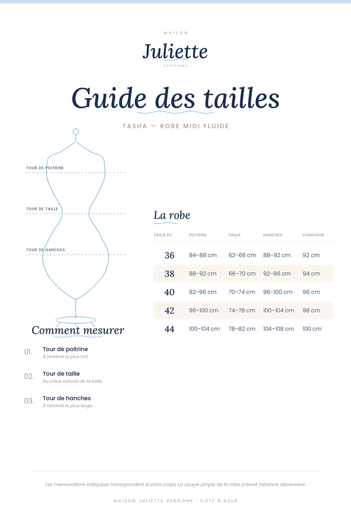Robe Tasha · fluide, imprimé fleuri