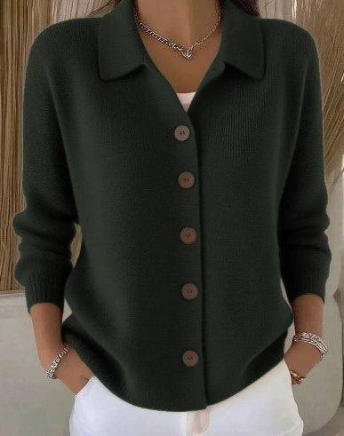 Joséphine™ · Cardigan à Col Rabattu