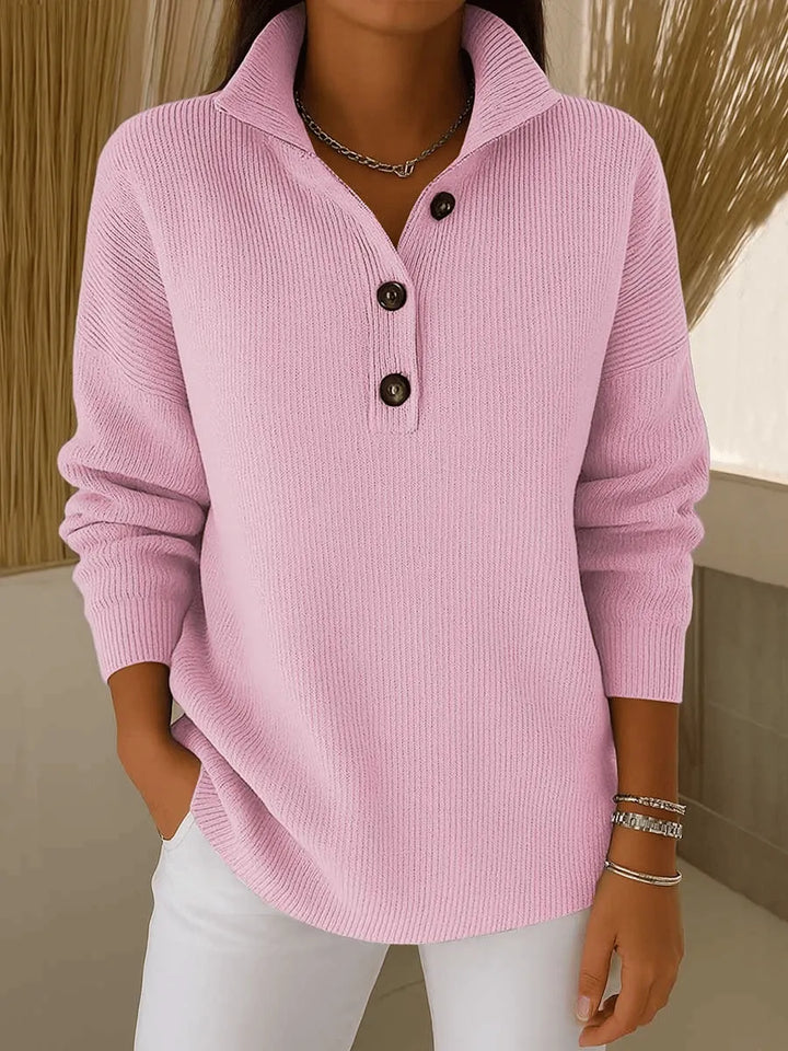 Pull Florence · col polo, col en V