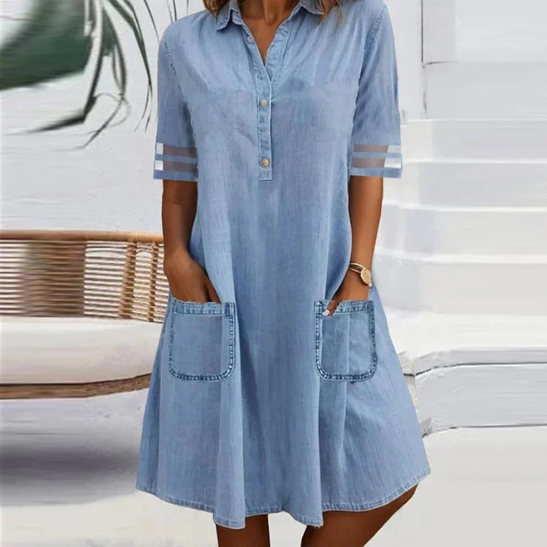 Ruby · Robe en Jean Décontractée